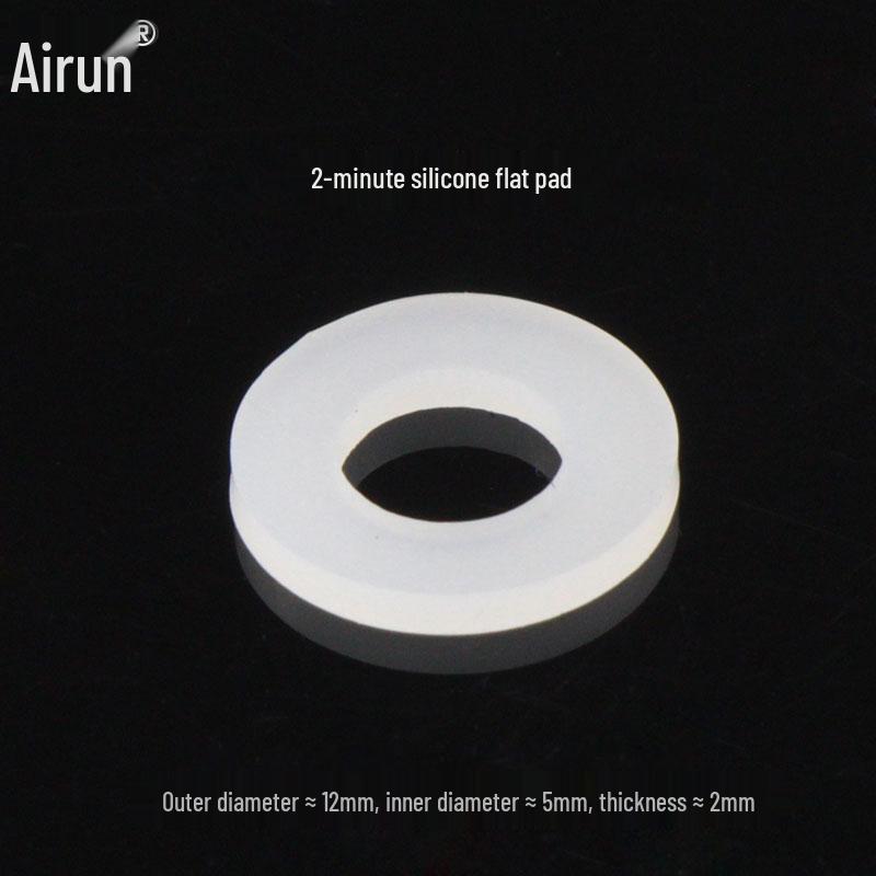 3-Minute Silicone & 2-Minute Rubber Gasket with Euro & US Standard Sealing Rings for Faucets & Pipes