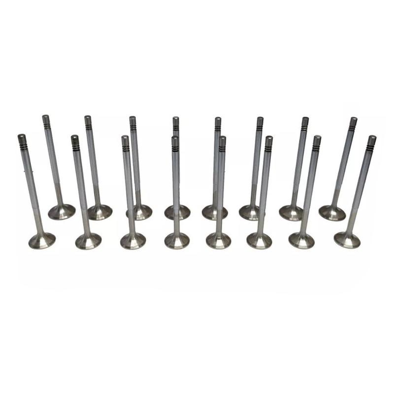 16pcs Engine Exhaust & Intake Valve Fit for 2.1L 2.2L T L4 Diesel Mercedes-Benz E250 GLE300D SPRINTER OM651 2009-2016