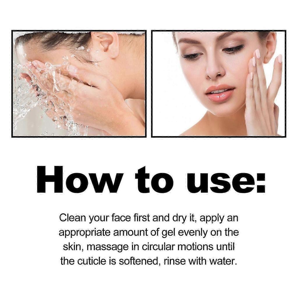 Purifying Exfoliating Gel Blackhead Remover Face And Body Exfoliating Scrub Gel Cleansing Hydrating Facial