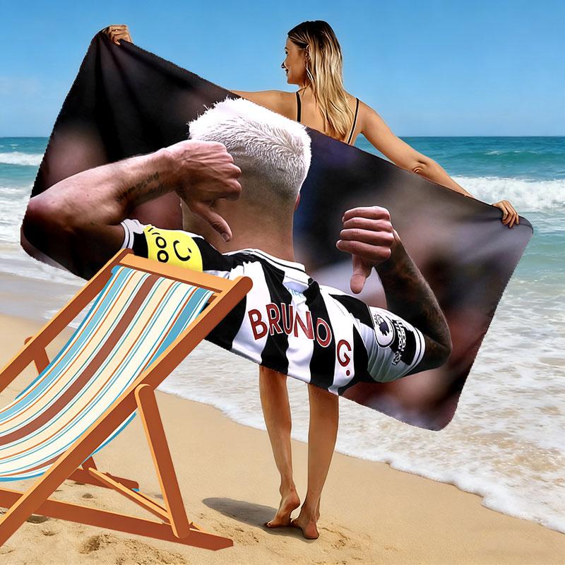 Guimaraes Print Beach Towel, Large Soft Quick Dry Towel for Beach Camping Swimming