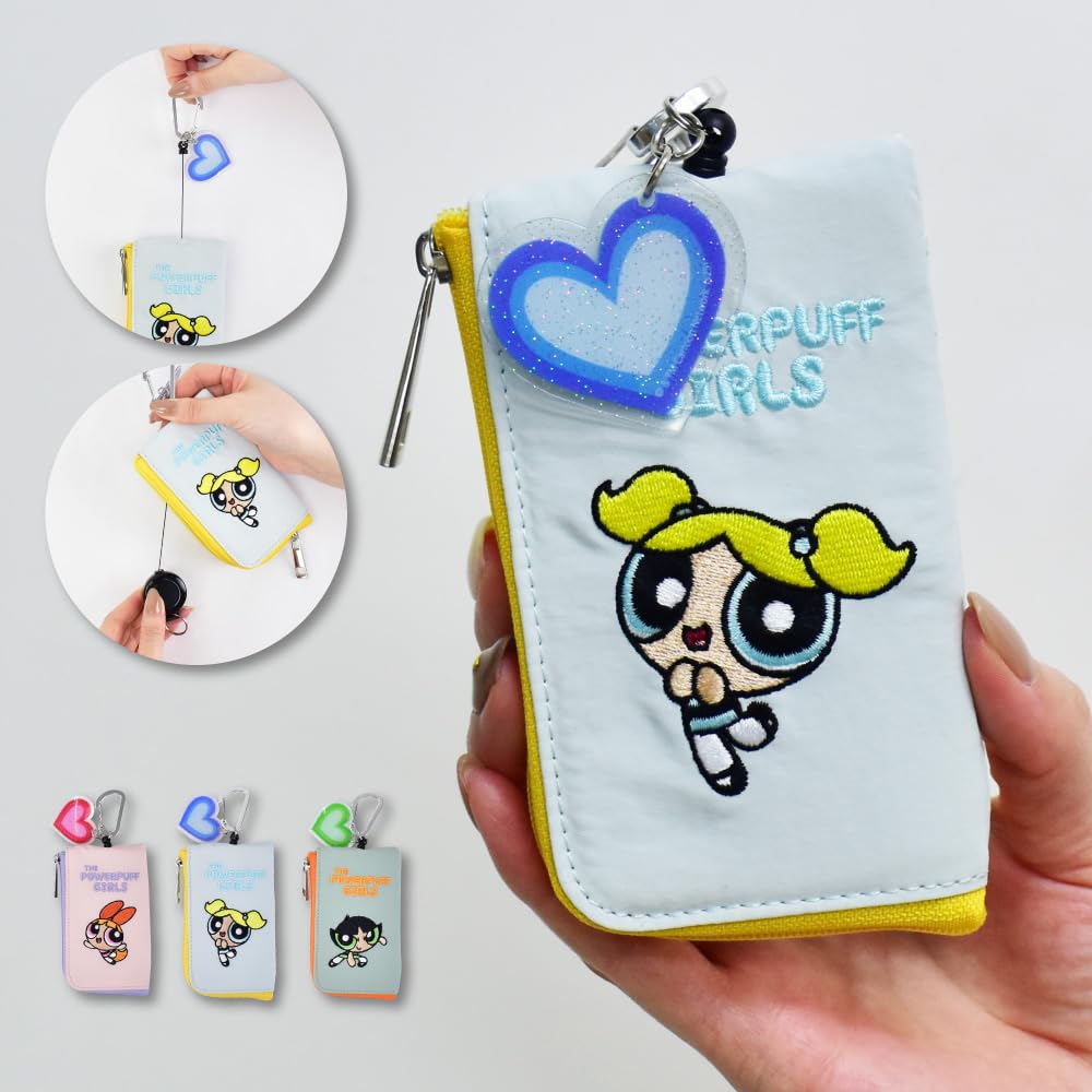 Schlüsseletui Schlüsselanhänger Tasche Bubbles Powerpuff Girls MPPG-094