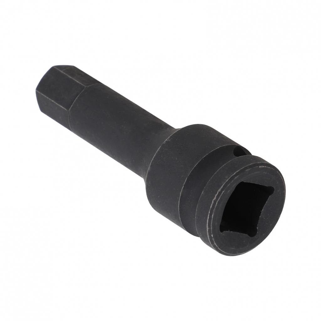 Adaptor Priză 80mm Negru Bormașină Electrică Cheie Tubulară Hexagonală Hexagonal