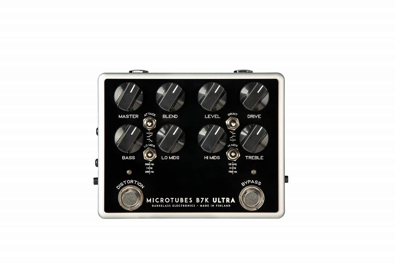 

Darkglass Electronics Darkglass Electronics Effector Bass AUX Input Оснащена моделлю Microtubes B7K Ultra V2 з Aux In Overdrive/Preamp []