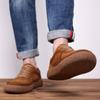 Men's Shoes Spring  Retro Brown Sneakers Men's Suede Lace-up Casual Shoes Soft Bottom Soft Surface Flat Shoes