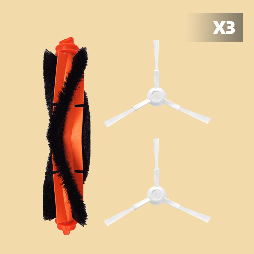 Kompatibel für Xiaomi Roboterstaubsauger S20 / D106 Hauptbürste Seitenbürste Mopptuch Filter Zubehör Ersatzteile