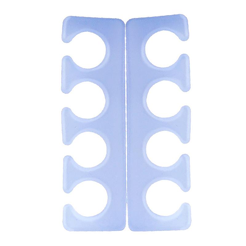 

М який силіконовий роздільник пальців ніг/рук, форма-роздільник для манікюру, педикюру, догляду за красою, нейл-арту, роздільники для пальців ніг рожевий