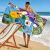 Adventure Time 2D Flat Print Beach Towel, Large Soft Quick Dry Towel for Beach Camping SwimmingZSTJ0915314