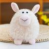 Soft Grey Wolf Plush Doll Fluffy Brown Bear Figurine Baby Goat Plush Toy  Kids Holiday Gifts