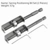 Wear Resist Screw Bit Holder Anti-Drop Spring Positioning Bit Retaining Adapter Retaining Tool Universal Screwdriver Bit