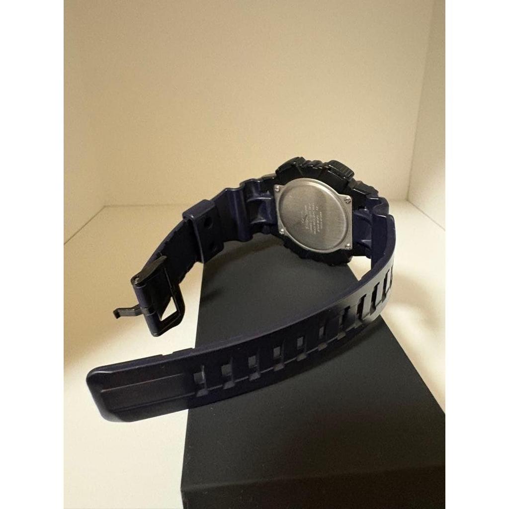 Used CASIO AQ-S810W Tough Solar Watch Navy Men's