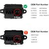 NEW Heater Blower Motor Resistor Replacements for Chevrolet/Buick/Cadillac/Ford/Lincoln/GMC Compatible with OEM 13503201 DG9Z-19E624-A 84178783