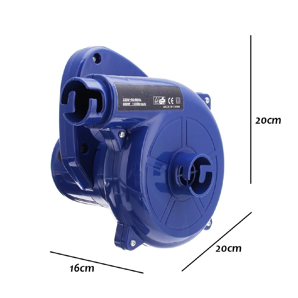 Electric Handheld Dust Removal Blower Cleaner 220V Air Blower Computer Cleaning for Leaf Blowing Furniture Car Dust 600W