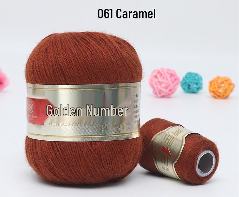 Gold Koala No. 1 Velvet & Cashmere Yarn for Hand & Machine Knitting