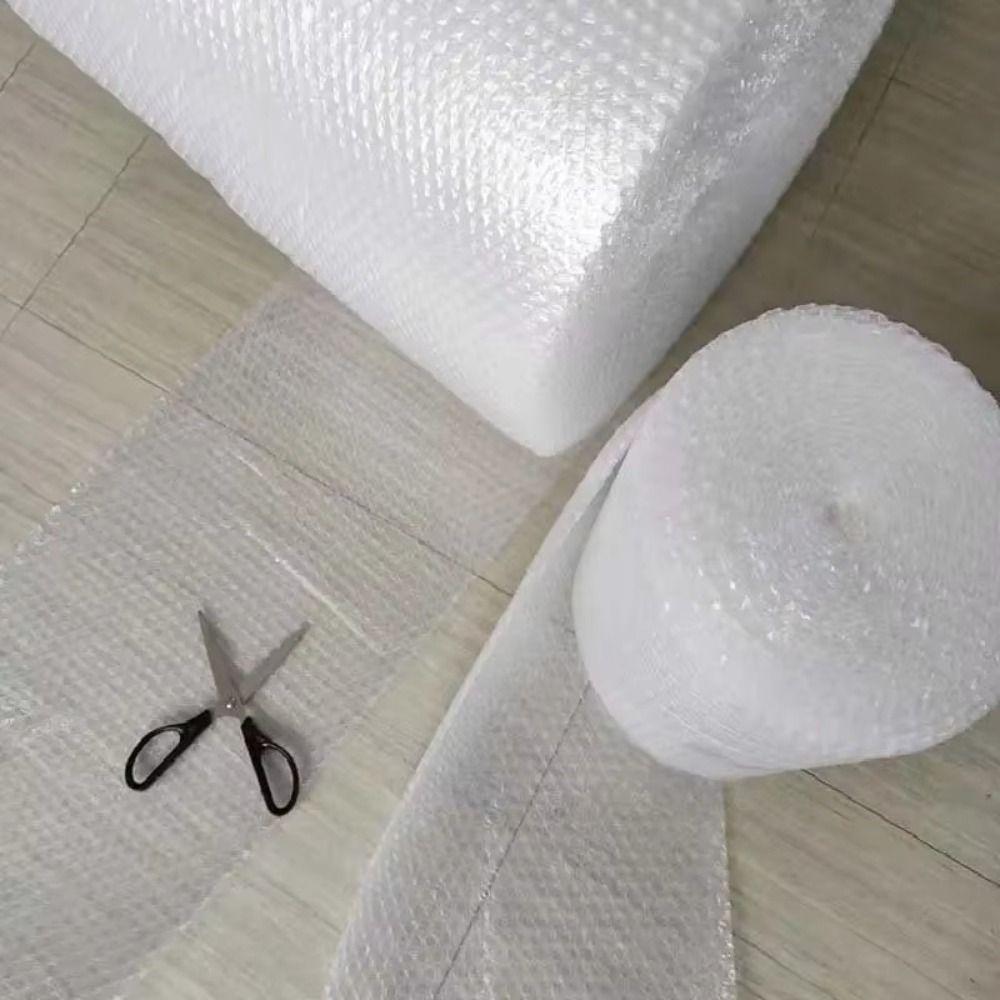 Shockproof Foam Packaging Vibration Protection Double Layer Packaging Bubble Film Padding Bubble Cushioning Wrap Office Use