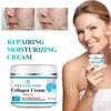 Face Collagen Cream Moisturizing Nourishing Cream Reduce Wrinkles Brightening Skin Facial Cream Face Skin Care