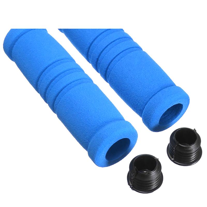 Bicycle Foam Handlebar Grips Colorful Handlebar Grips Sponge Grips Memory Handlebar Grips With Plugs Foam Handlebar Grips