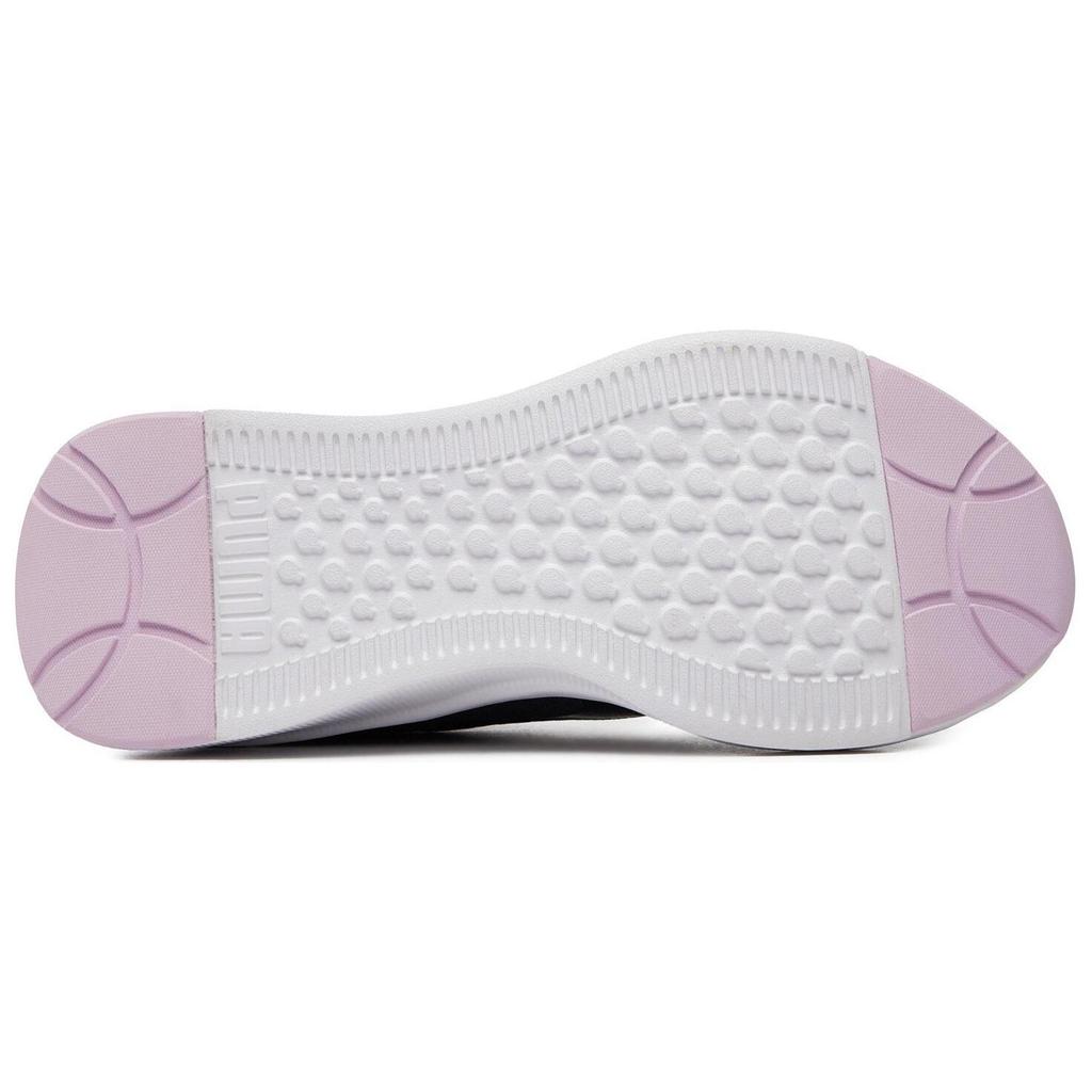 Puma Flyer Lite Rundzehen Schnürschuh Stoßdämpfend Rutschfest Leichtgewicht Low-Top Laufschuhe Unisex Sneaker Schwarz Lila 378774-13