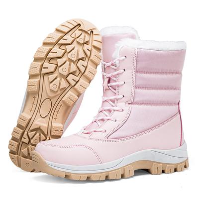 Winter Thickened Snow Boots Plush Warm Non Slip and Waterproof Women's Short Tube Cotton Shoes