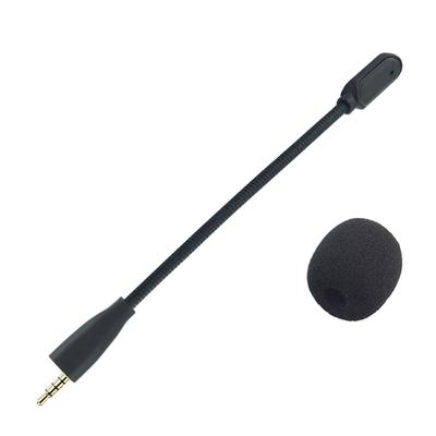 Abnehmbare Headsets 3,5 mm Mikrofonarm für MMX100/MMX150 Kopfhörer-Mikrofone mit Schaumstofffilter für klares Klangerlebnis