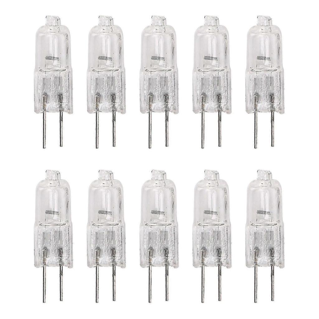 10pcs 10W G4 Halogen Lamp Warm White Lighting Bulbs for Interior
