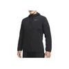 Nike Einfarbig mit Logo-Print Reißverschluss Kapuzenjacke Herrenjacken Schwarz DD2128-010