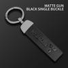 Car Vintage Leather Keychain Ring Zinc Alloy Chain Key For Mitsubishi Colt I200 Space Delica Triton Eclipse Outlander Pajero ASX HZ8