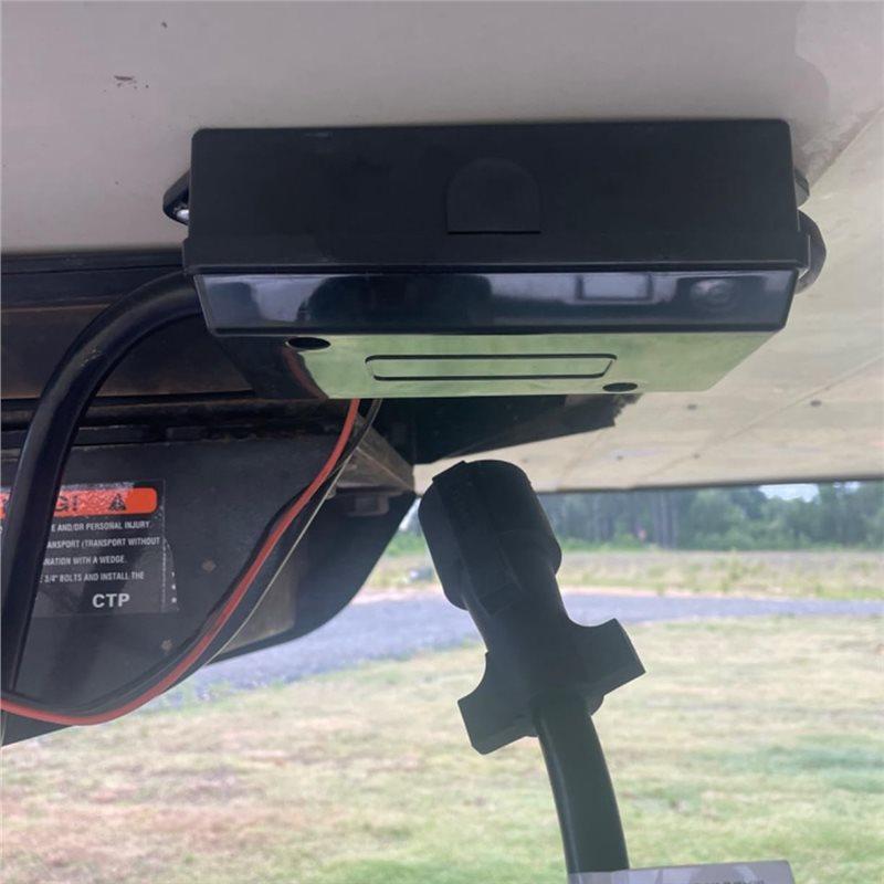Trailer Wiring Harness Kit 8FT 7 Gang Junction Box And 7 Way Trailer Cord With Breakaway Switch And Plug Holder Kit