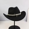 Cowboy Hat for Women And Men Shapeable Brim Western Cowgirl