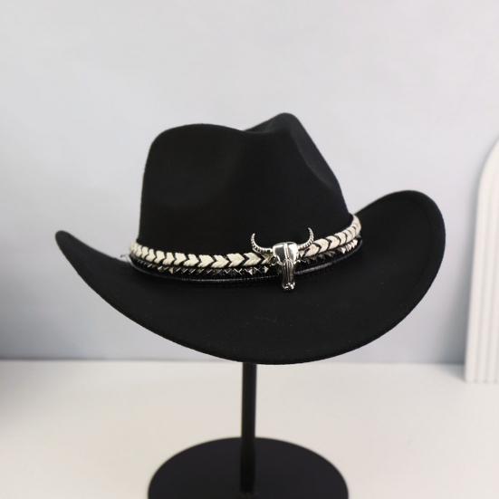 Cowboy Hat for Women And Men Shapeable Brim Western Cowgirl