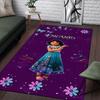 1 alfombra de área con diseño de Encanto, alfombrilla de suelo suave de franela para sala de estar, oficina, dormitorio y alfombra