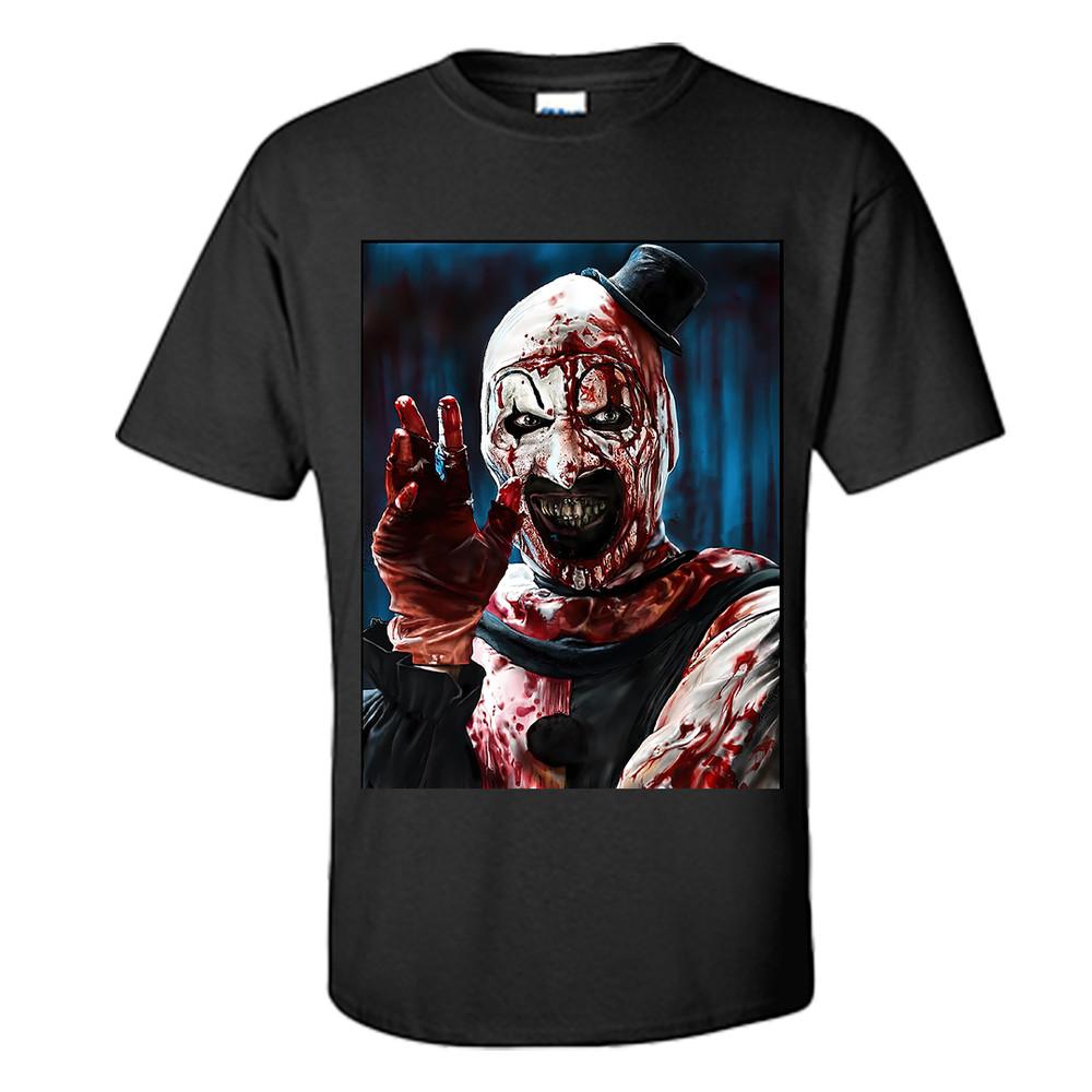 Art The Clown T Shirt Art Waves The Terrifier Shirt S-XXXL Unisex T-Shirt