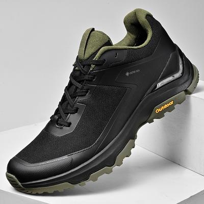 Nuevos Zapatos Casuales Ligeros para Exteriores Impermeables Antideslizantes para Senderismo Zapatillas de Correr 39-45 Tallas Grandes Zapatos para Hombre Negro Verde Alta Calidad