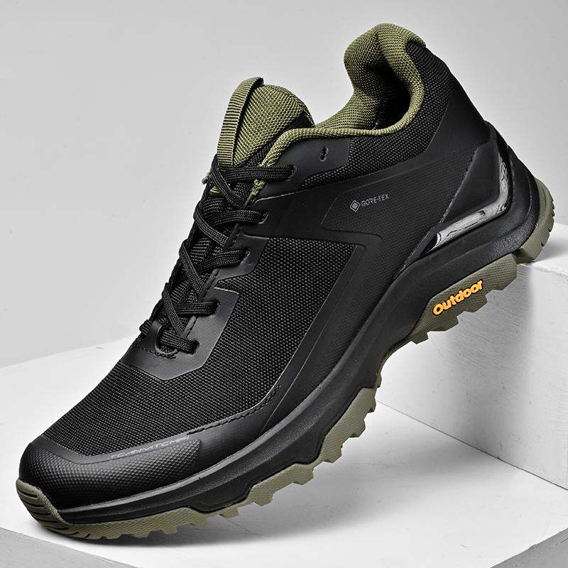 

Новые Повседневные Легкие Уличные Водонепроницаемые Нескользящие Ботинки для Хайкинга Кроссовки 39-45 Большой Размер Мужская Обувь Черный Зеленый Высокое Качество 40