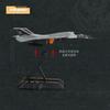 Simulated Genuine White Emperor B-Type Aerospace Alloy Fighter Model Collection Toy Gifts