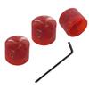 Electric Guitar Potentiometer Button Plastic Button String Button Adjustable Positioner Mounting Button Mica Knob