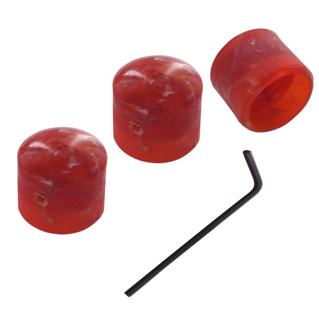 Electric Guitar Potentiometer Button Plastic Button String Button Adjustable Positioner Mounting Button Mica Knob
