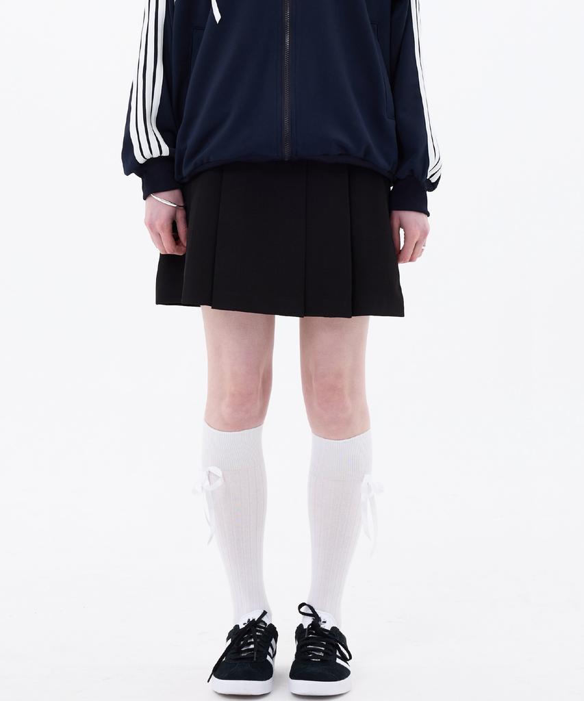 Alikim Moon Night Pleats Skirt / Black