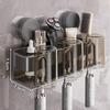 Wall-Mounted Toothbrush Holder with Cups