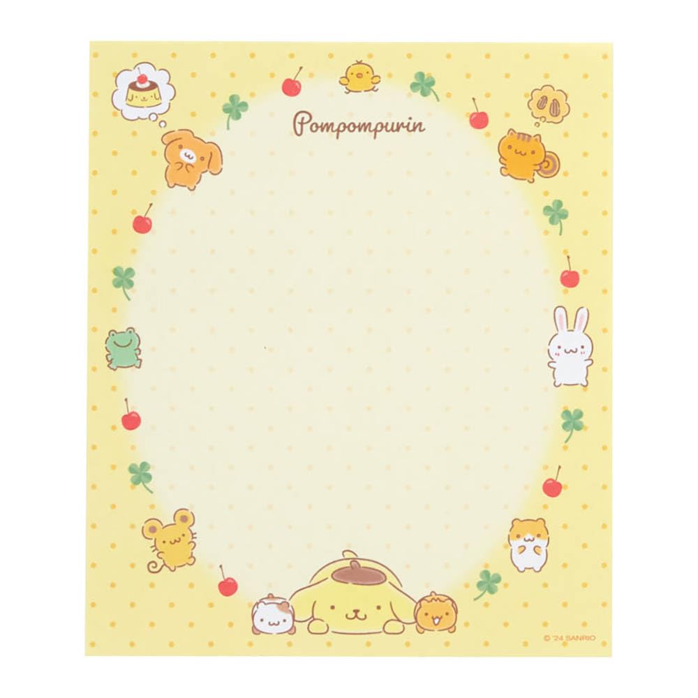 Sanrio Character Shape Letter Set Pompompurin Approximately width 16 x depth x height 22cm 493881 Package 0.8