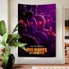 Fnaf Five-nights-At-Freddys Anime Tapestry Hippie Flower Wall Carpets Dorm Decor Cheap Hippie Wall Hanging