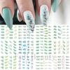 Nail Art Stickers Spring And Summer Series Small Fresh Natural Flowers And Grass Watermark Nail Stickers