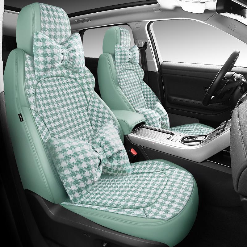 Universeller Vier-Jahreszeiten-Stoffsitzbezug für Volvo XC60, S60, S90, XC90, XC40