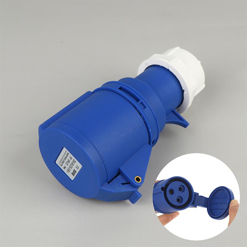 

32A 3pin Connector Industrial Male&female Plugs SFN-023/SFN-223 Waterproof IP44 220-240V~2P+E