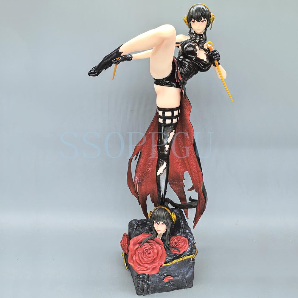 LATEST 37cm Spy X Family Figure Yor Anime Girls PVC Action Figure Toy Anya GK Activity Statue Adult Collection Model Doll Present