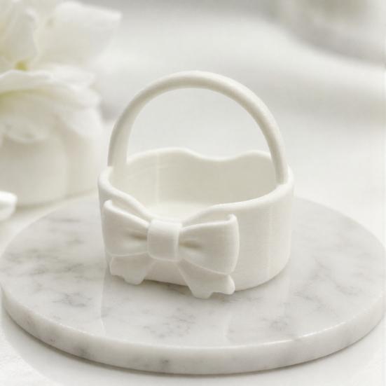 3D-gedruckter Bogen-Aufbewahrungskorb Tragbares abgerundetes Design Lippenstift-Kleinkram-Halter für den Eingangsbereich