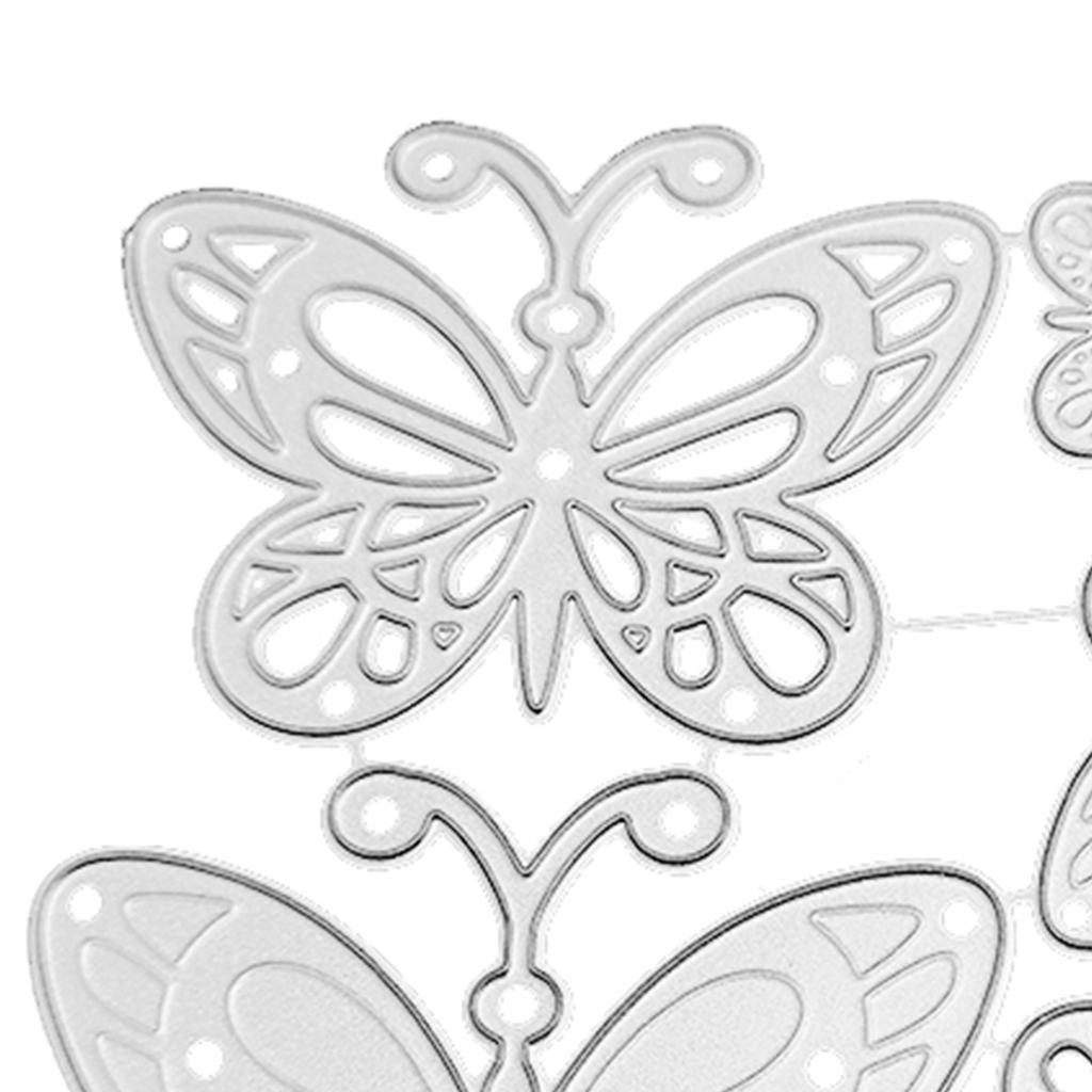 Butterfly Cutting Dies Butterfly Embossing Die Cuts Stencil Scrapbooking Template for Kid Adult Card Making DIY Crafts
