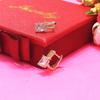 Elegant Gold-Plated Zircon Earrings for Women - Fashionable Southeast Asian Design, Perfect for a High-End Vacation Style.