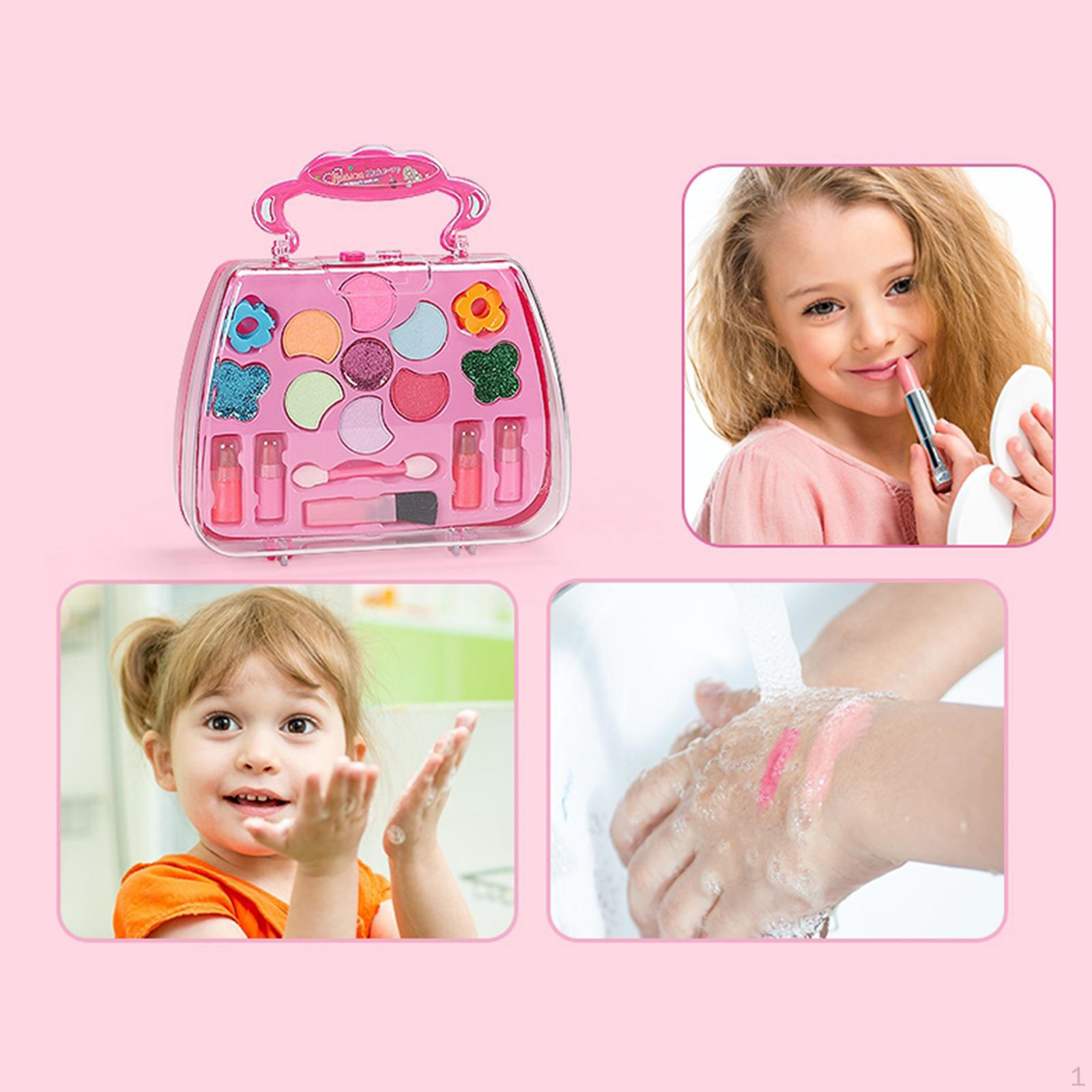 

Набор для макияжа для девочек, сумочка, тени для век, ролевые игры