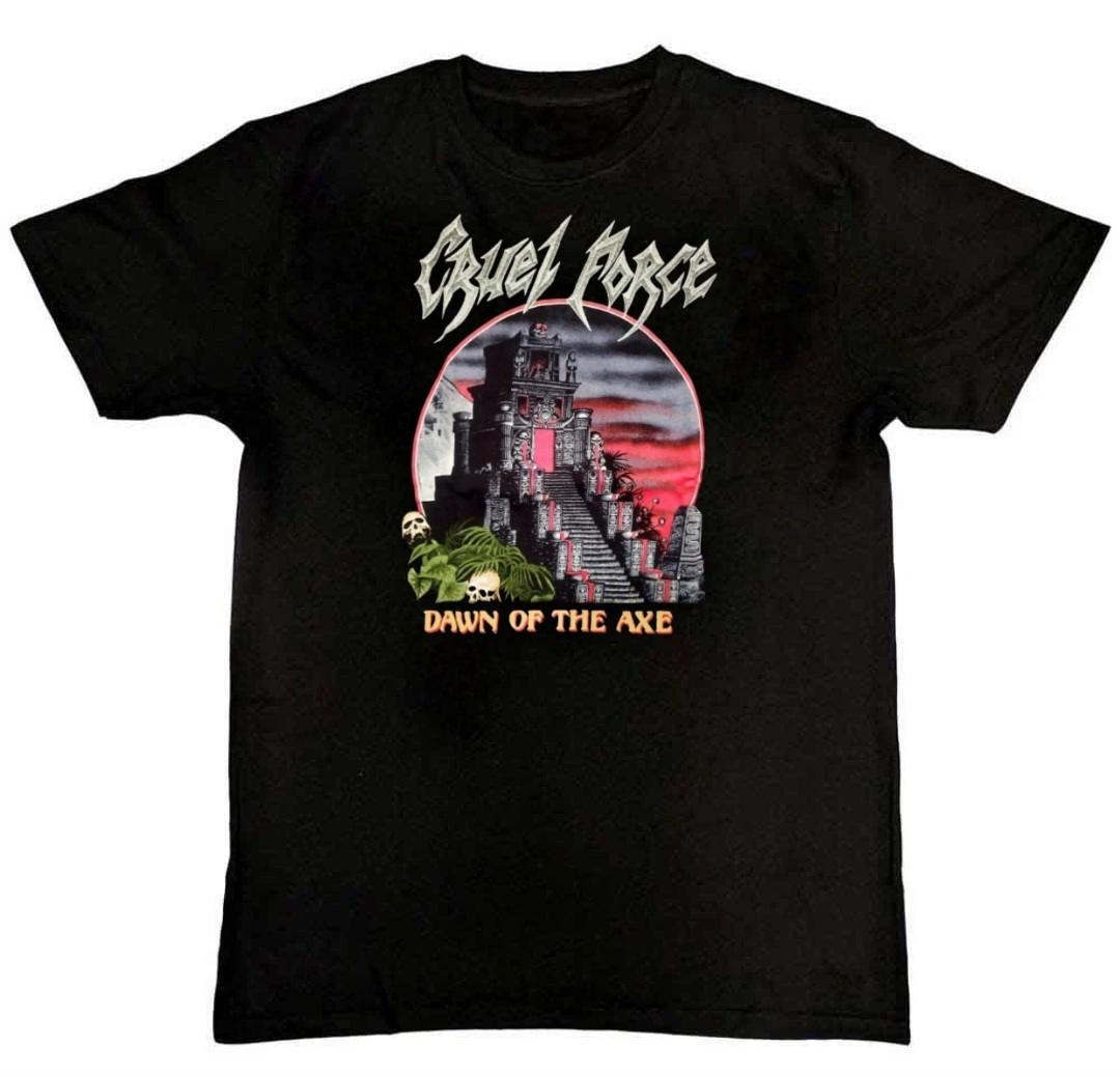 Vintage Cruel Force - Shirt Dawn Of The Axe Mens T-Shirt XXL