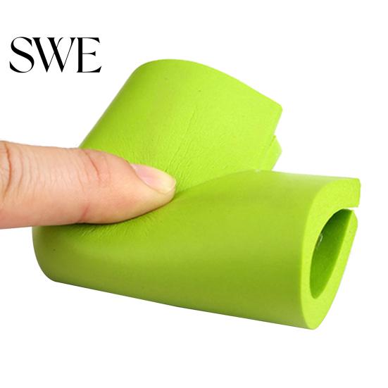 Desk Corner Protector Cover U-shape Safe NBR Rubber Edge Guard for Rectangular or Square End Table